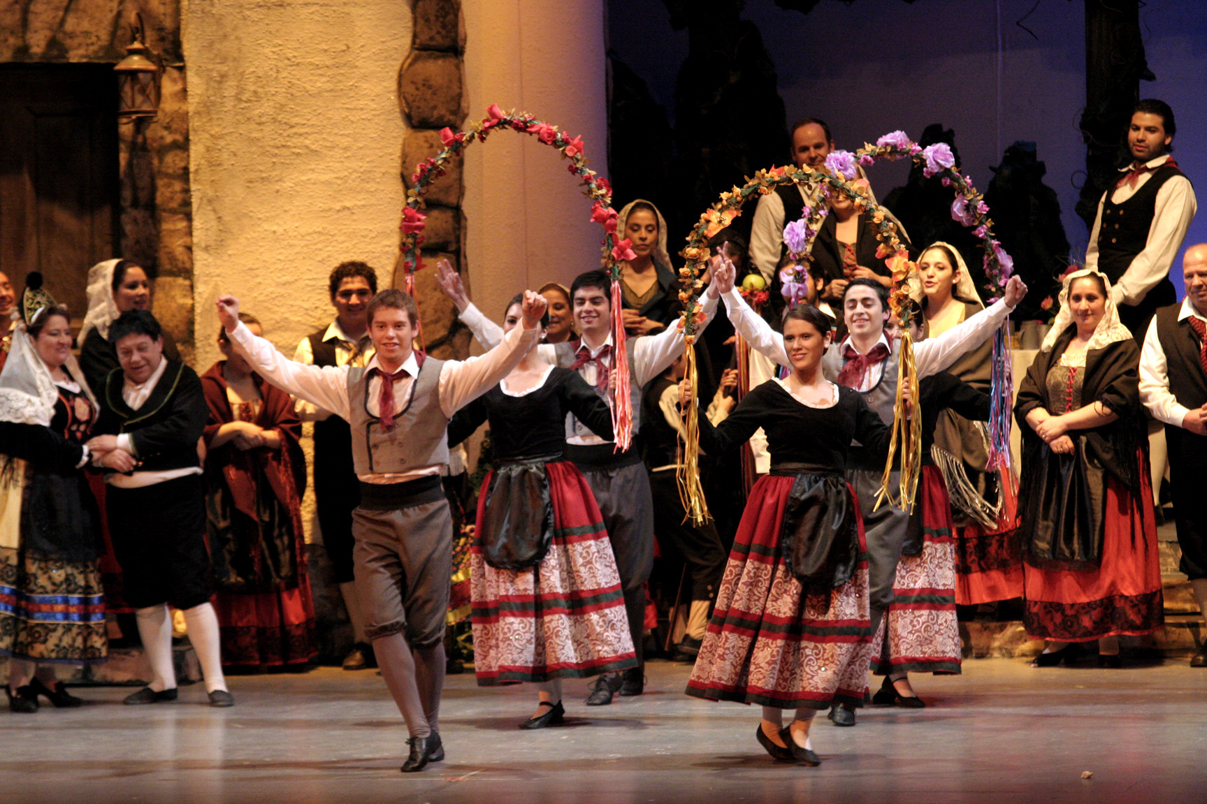 Bailarines en La del Soto del Parral